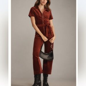 Maeve Rich Brown Jumpsuit